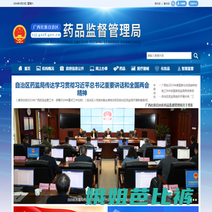 广西壮族自治区药品监督管理局网站